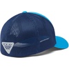 image:imageColumbia Unisex Adult PFG Logo Mesh Ball CapRed HibiscusWhiteHook