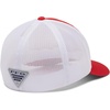 image:imageColumbia Unisex Adult PFG Logo Mesh Ball CapRed SparkWhiteUS Fish