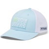 image:imageColumbia Unisex Adult PFG Logo Mesh Ball CapSpring BlueWhiteMid Atlantic Flag