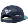 image:imageColumbia Unisex Adult PFG Logo Mesh Ball CapTranquil Teal  Collegiate Navy