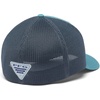 image:imageColumbia Unisex Adult PFG Logo Mesh Ball CapTranquil TealCity GreyTrout Flag