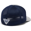 image:imageColumbia Unisex Adult PFG Patch Mesh Ball CapCool Grey HeatherColl NavySailfish