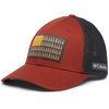 image:imageColumbia Unisex PFG Fish Flag Mesh Ball CapWarp RedShark