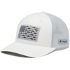 image:imageColumbia Unisex PFG Fish Flag Mesh Ball CapWhiteCool GreyBass Flag