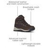 image:imageColumbia Womens Newton Ridge Plus Waterproof Hiking BootsCordovanCrown Jewel