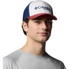 image:imageColumbia PFG Logo Mesh Ball CapWhiteDusty CrimsonCarbonUsa Flag