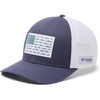 Nocturnal/White/Us Fish Flag