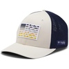 Stone/Collegiate Navy/Fade Fish Flag
