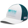 image:imageColumbia Unisex PFG Fish Flag Mesh Ball CapWhiteAegean BlueFade Fish Flag