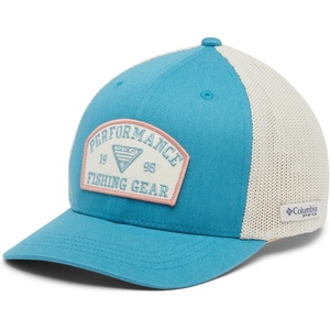 image:imageColumbia Kids Mens Junior Mesh Ballcap YouthCanyon BlueFossilPfg Arch 1995