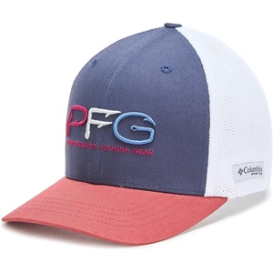 image:imageColumbia Kids Mens Junior Mesh Ballcap YouthNocturnalDusty CrimsonPfg Hooks