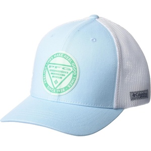 image:imageColumbia Kids Mens Junior Mesh Ballcap YouthSpring BluePeeling Lines