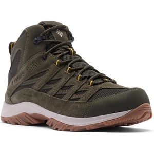 image:imageColumbia Mens Crestwood Mid Waterproof Hiking BootsDeep Olive Stinger