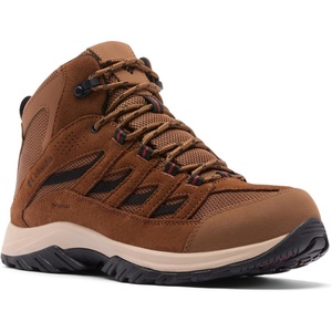 image:imageColumbia Mens Crestwood Mid Waterproof Hiking BootsNutmeg Red Oxide