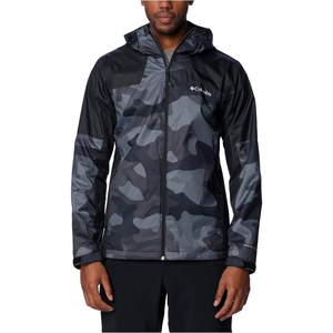 image:imageColumbia Mens Inner Limits III Waterproof Rain JacketBlack Mod Camo PrintBlack