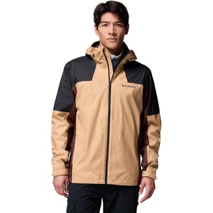 image:imageColumbia Mens Inner Limits III Waterproof Rain JacketCanoeBlackTobacco