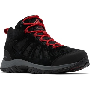 image:imageColumbia Mens Redmond Iii Mid Waterproof Hiking Shoe2024 BlackMountain Red