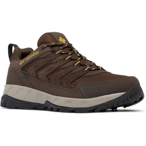 image:imageColumbia Mens Strata Trail Low Waterproof Hiking ShoesCordovanGolden Yellow
