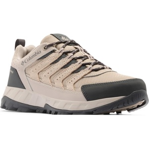 image:imageColumbia Mens Strata Trail Low Waterproof Hiking ShoesSoft TaupeDark Grey