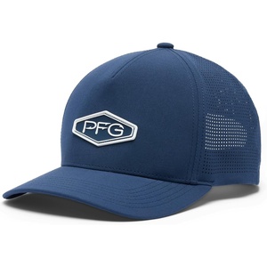 image:imageColumbia PFG Elite 3D Stretch SnapbackCollegiate NavyHooks Badge