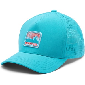 image:imageColumbia PFG Elite 3D Stretch SnapbackOcean TealBoat Waves Graphic