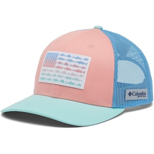 image:imageColumbia PFG Fish Flag SnapbackSorbetWhite CapGlf StreamFish Flag