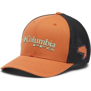 image:imageColumbia PFG Logo Mesh Ball CapDusty OrangeNew Mint