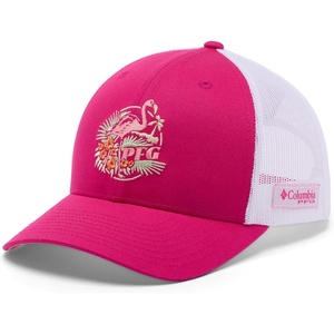 image:imageColumbia PFG Mesh Ball CapGuava PinkTiki PinkFlamingo