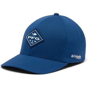 image:imageColumbia Unisex Adult PFG Island Angler Stretch Fit Ball CapCarbonPfg Diamond Bit Tuna