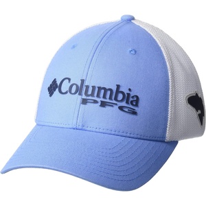 image:imageColumbia Unisex Adult PFG Logo Mesh Ball CapAgate BlueCollegiate Navy