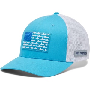 image:imageColumbia Unisex Adult PFG Logo Mesh Ball CapAtollWhite