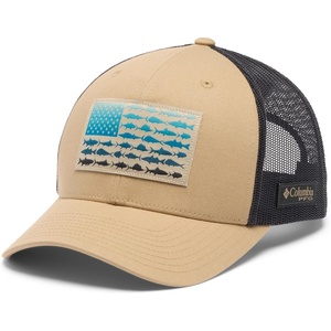 image:imageColumbia Unisex Adult PFG Logo Mesh Ball CapBeachSharkFish Flag