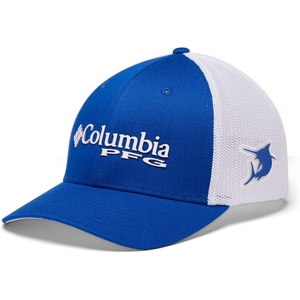 image:imageColumbia Unisex Adult PFG Logo Mesh Ball CapBlue MacawWhiteMarlin