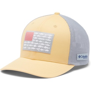 image:imageColumbia Unisex Adult PFG Logo Mesh Ball CapCocoa ButterCool GreyMid Atlantic