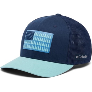 image:imageColumbia Unisex Adult PFG Logo Mesh Ball CapCollegiate NavySpray