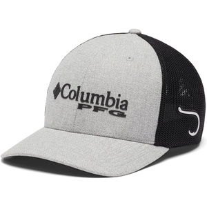 image:imageColumbia Unisex Adult PFG Logo Mesh Ball CapCool Grey HeatherBlack