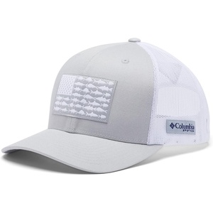 image:imageColumbia Unisex Adult PFG Logo Mesh Ball CapCool GreyWhiteUs Fish Flag