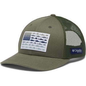image:imageColumbia Unisex Adult PFG Logo Mesh Ball CapCypress  Cool Green