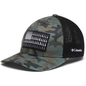 image:imageColumbia Unisex Adult PFG Logo Mesh Ball CapCypress Trad Camo