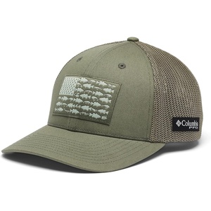 image:imageColumbia Unisex Adult PFG Logo Mesh Ball CapCypressBass Flag