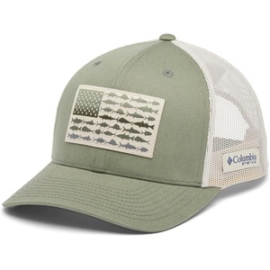 image:imageColumbia Unisex Adult PFG Logo Mesh Ball CapCypressFossil