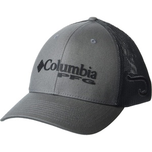 image:imageColumbia Unisex Adult PFG Logo Mesh Ball CapDeep MarineLaser Lemon