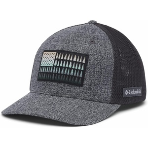 image:imageColumbia Unisex Adult PFG Logo Mesh Ball CapGrill HeatherShark