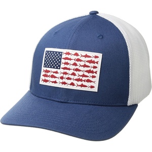 image:imageColumbia Unisex Adult PFG Logo Mesh Ball CapNight TideFish Flag