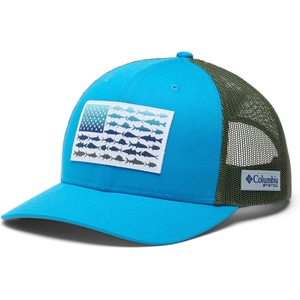 image:imageColumbia Unisex Adult PFG Logo Mesh Ball CapPool  Cypress