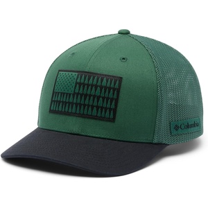 image:imageColumbia Unisex Adult PFG Logo Mesh Ball CapRain ForestBlack