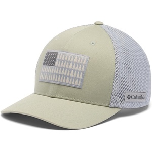 image:imageColumbia Unisex Adult PFG Logo Mesh Ball CapSafariColumbia Grey