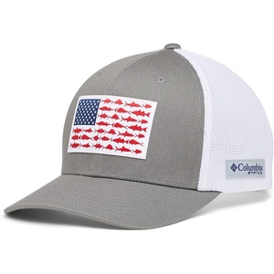 image:imageColumbia Unisex Adult PFG Logo Mesh Ball CapTitaniumWhite