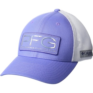 image:imageColumbia Unisex Adult PFG Logo Mesh Ball CapViolet SeaSilver