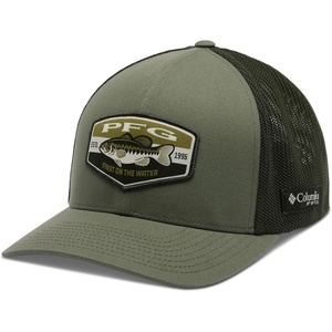 image:imageColumbia Unisex Adult PFG Patch Mesh Ball CapCypressBig Badge Bass
